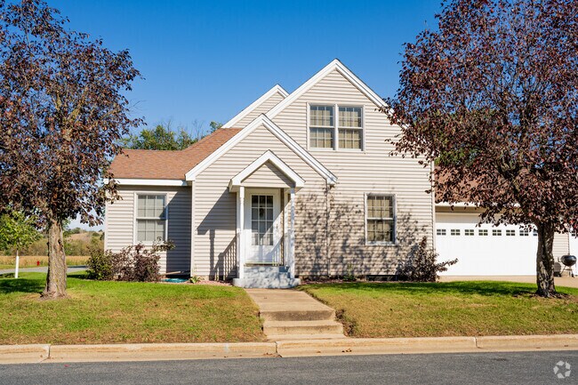 Arcadia homes often include attached garages for convenience.