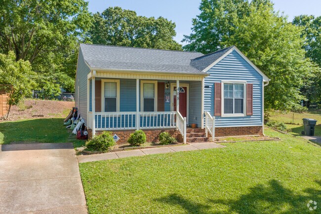 Many of the original homes built in Caraleigh were designed in the minimal traditional style.