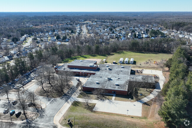 Sharon C. McAuliffe Elementary School serves students in Prince William County, MD.