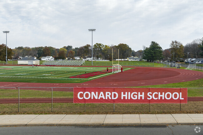 Conard High School Athletic Fields.