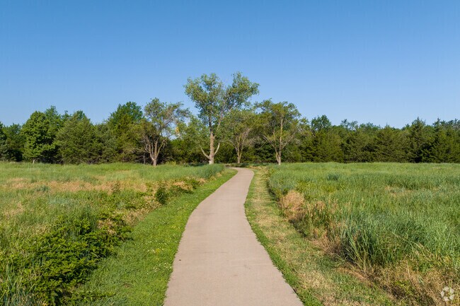 Enjoy an evening walk along the trails at Swanson Park.