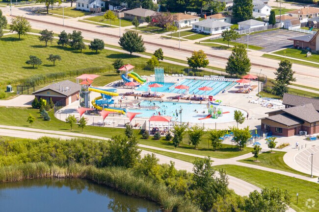 Racine residents cool off at the SC Johnson Community Aquatic Center in Pritchard Park.
