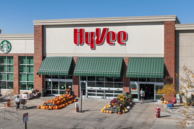HyVee is a popular grocer near the Badger Hills neighborhood.