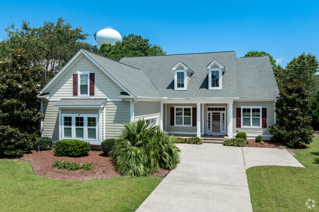Larger traditional style homes are also popoular in Beau Rivage.