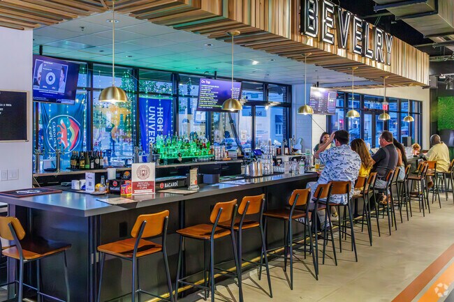 The Bevelry Bar is a popular spot in Downtown High Point.