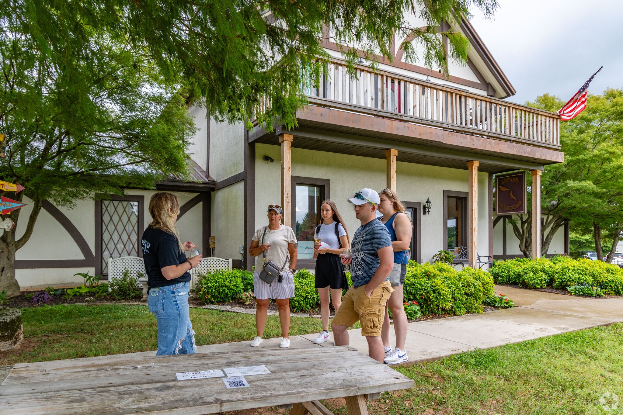 Beachaven Vineyards & Winery offers tours to visitors to see how wine is made near Page Estates.