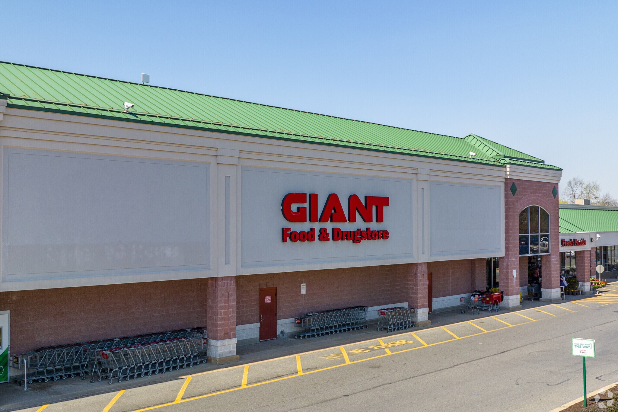 Giant Grocery Store Is a Popular Retail Destination Located in the Bustling Outer South Bethlehem Neighborhood of Pennsylvania