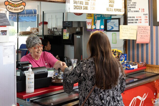 Holmes Hot Dogs in Arcadia has a lunch only menu served up with a smile.