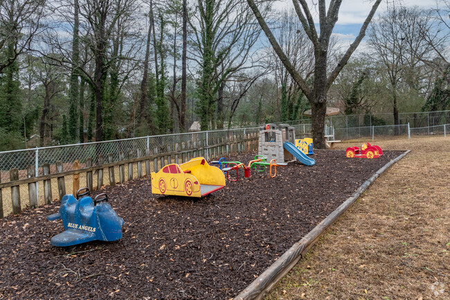 Cambridge Academy has plenty of outdoor play areas.
