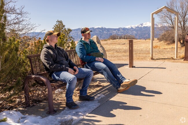 Take a break and enjoy the surroundings at High Chaparral Open Space.