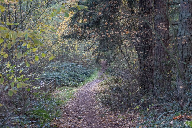 Hiking trails at Lake Stickney offer a convenient way to get outside.