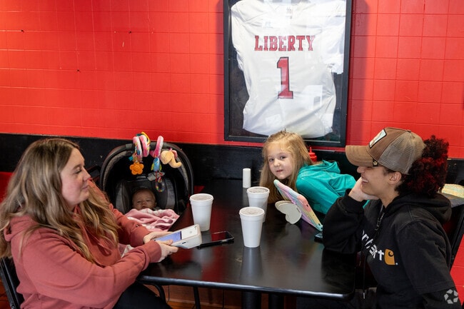 Arnold's in Liberty has good American classics on the menu.