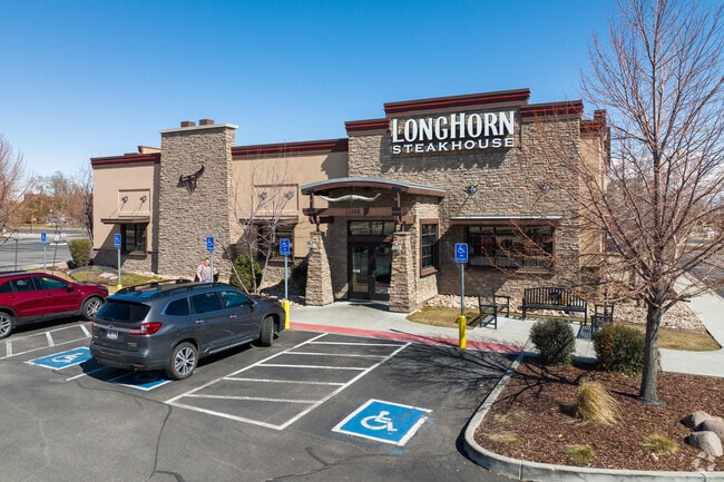 Have a meal at Longhorn Steakhouse in The North District.