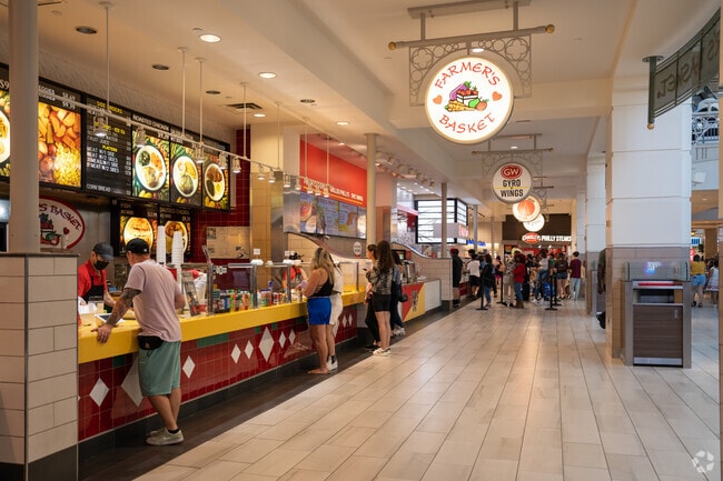 Buford's Mall of Georgia food court offers a diversity of cuisines.