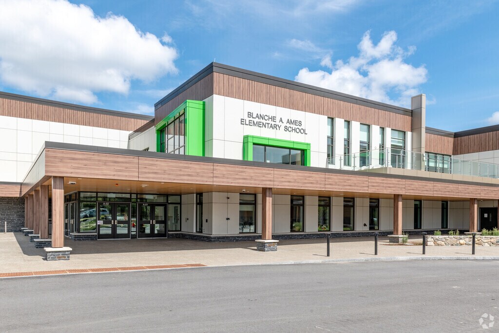 Blanche A. Ames Elementary School in North Easton is a newly built school.
