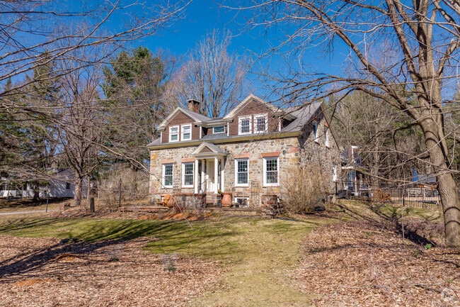 Flooding can be a concern with properties near the Potsdam Flow, even for spacious farmhouses that sit further from the river.