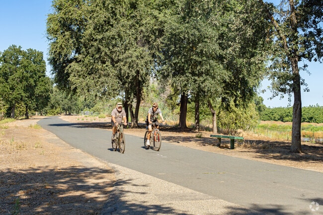 Two Northeast Visalia friends meet up every morning to ride along the St. Johns River.