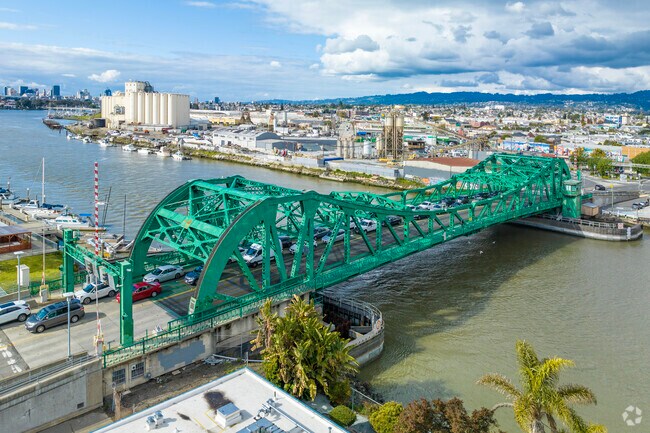 Alameda's bridges connect the island to the mainland.