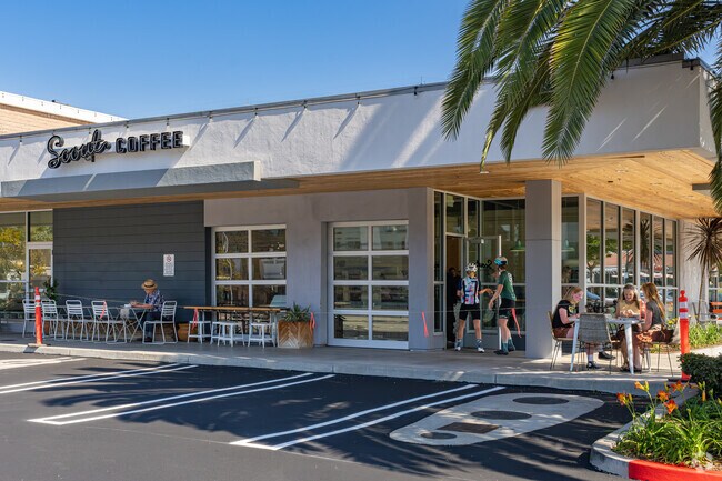 Scout Coffee is a popular morning caffeine stop for Highland residents.