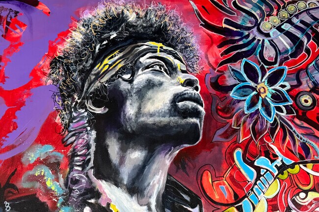 Local Coeur d'Alene artists display their work in public and in stores and galleries.