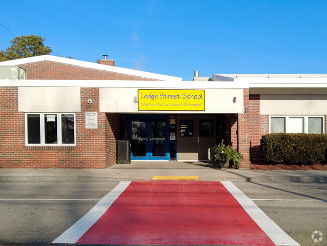 Ledge Street Elementary School serves students from kindergarten through fifth grade.