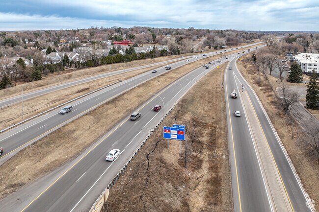 Hwy 36 is located on the north end of the McCarron’s neighborhood and provides access to downtown Minneapolis.