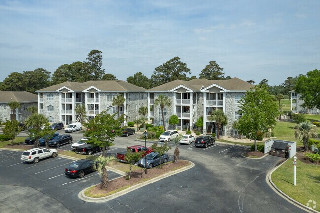 Many condos make up the landscape of Myrtlewood.