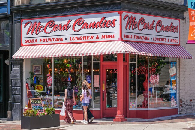 McCord Candies is a locally owned craft soda shop with extra sweet treats on the inside.