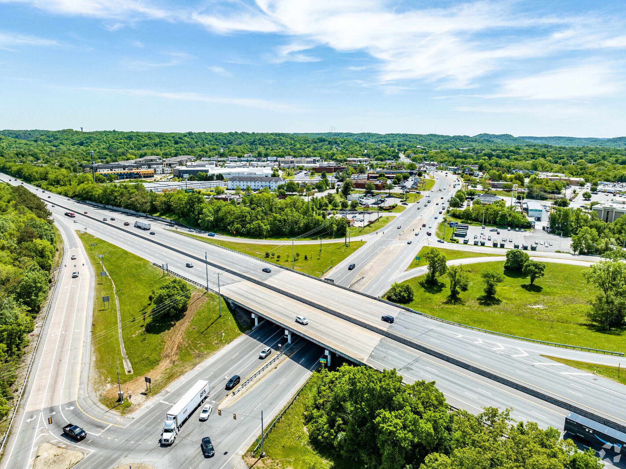 I-40 is easily accessible from the Bellevue area.