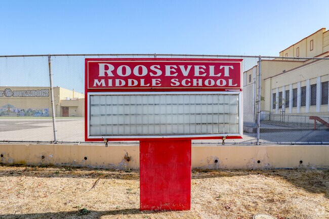 Students are the highest priority at Roosevelt Middle School in Oakland.