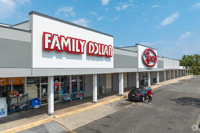 Salisbury Plaza in Westside offers casual shopping options for residents.