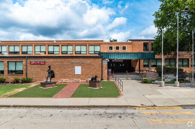 Highland Park High School is a popular school in the area.