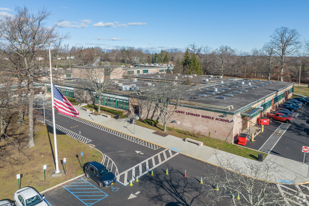 Have fun while you learn at Albert Leonard Middle School at 25 Gerada, New Rochelle, NY.