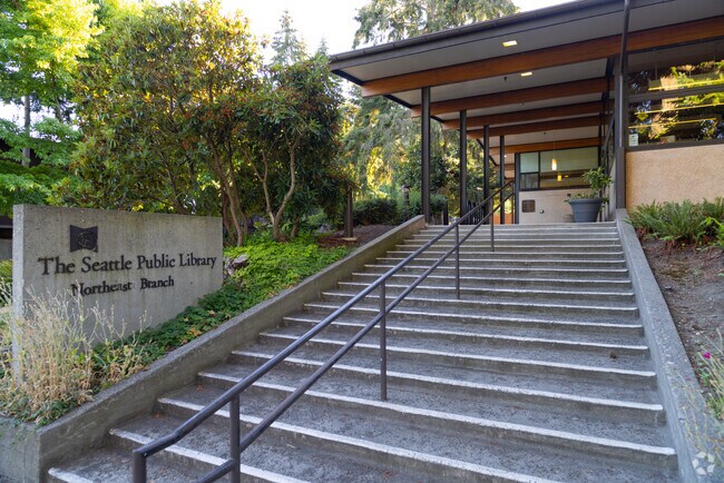 Grab a book at the public library in Ravenna.