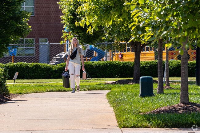 The Echo Hill neighborhood is very walker friendly.
