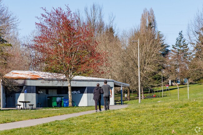 The Maple Wood Playfield has wide open fields where Beacon Hill residents can enjoy the views.