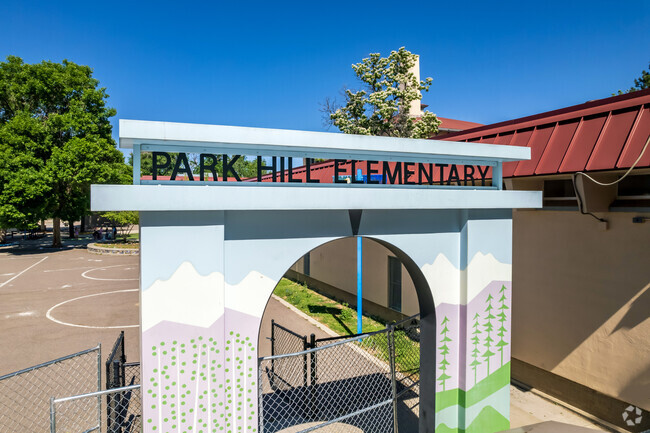 School Sign for Park Hill Elementary