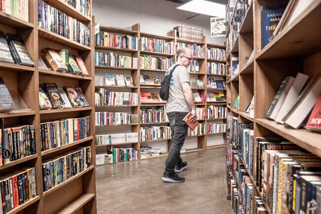 Half Off Books is a favorite with readers of all ages in Fullerton.