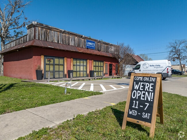 Stop in for BBQ at Linke's BBQ in downtown Wylie.