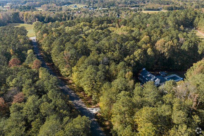Brooks homes often sit on secluded lots surrounded by Georgia trees.
