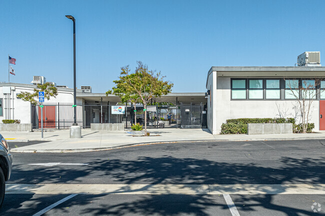 The front entrance to Corvallis Middle School in Norwalk.