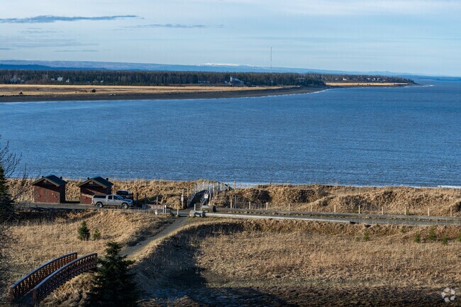 Meek's Crossing at Kenai Beach in Kalifornsky offers views of the Cook Inlet.