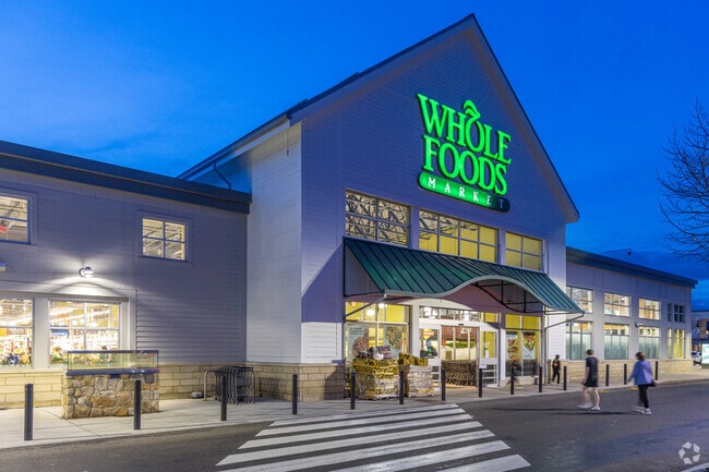 The Whole Foods Market at the Lynnfield Marketplace is a popular stop for residents to buy natural & organic grocery items.