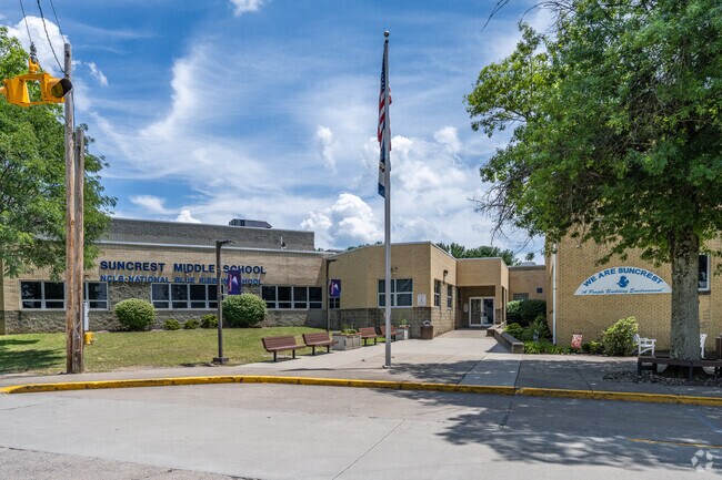 Suncrest Middle School has an overall rating of an A on Niche.