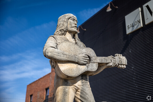There are several sculptures and art pieces throughout Hays.