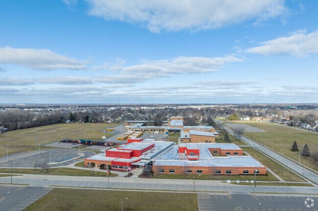 Joseph G. Steenland Elementary School aerial view.