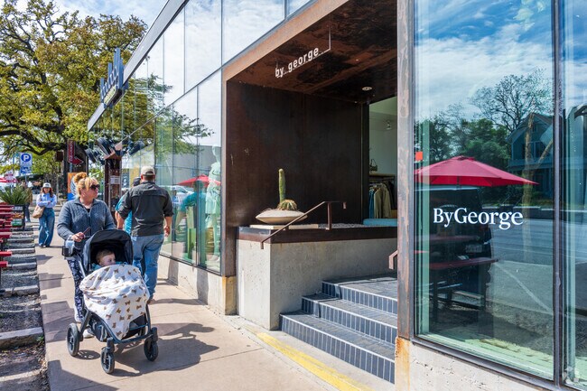 Del Valle residents often travel 10 miles to take advantage of the eclectic shops and cafes in South Congress.