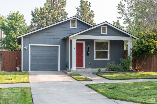 Modern Craftsman homes are common in Mountain View.