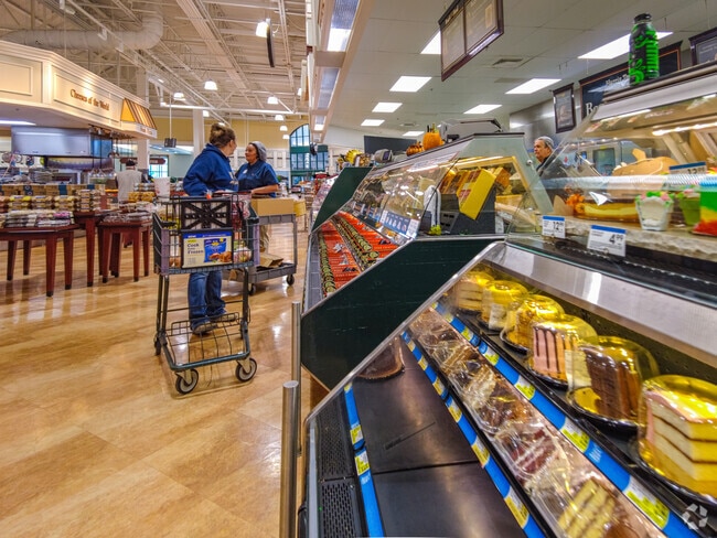 Bow Creek has multiple shopping choices, including a local Harris Teeter.