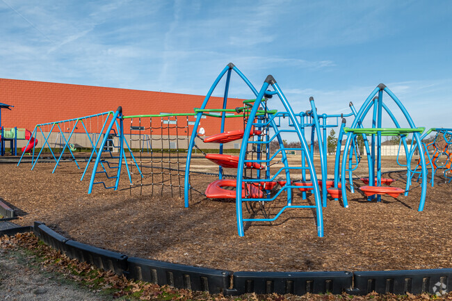 Janie Darr Elementary School has a large outdoor playground.